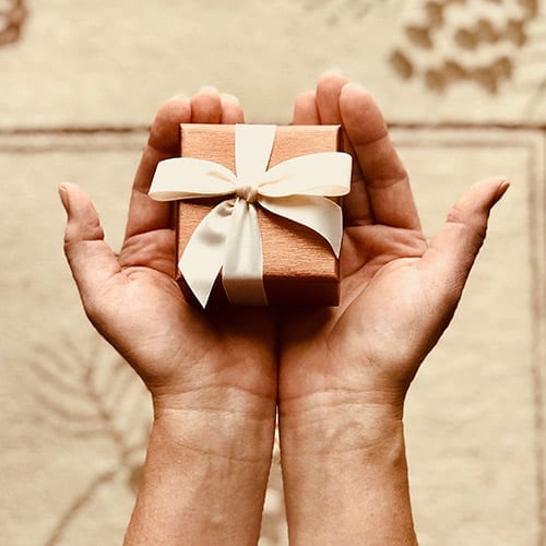 Employment Tax image - Gift in the hands