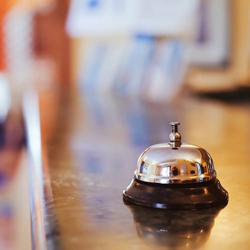 hotel concierge bell - hotel accounting