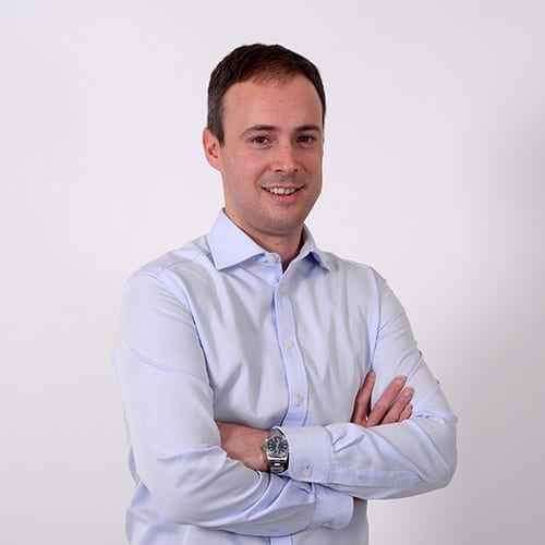 Nicholas Harris - Portrait image with grey background