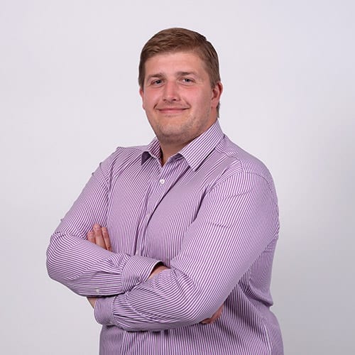 Ben Nurse - Waist shot with grey background