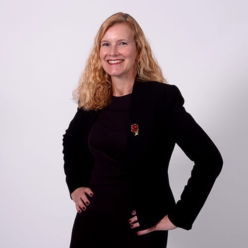 Rosalyn Shallcroft - Full body image with grey background