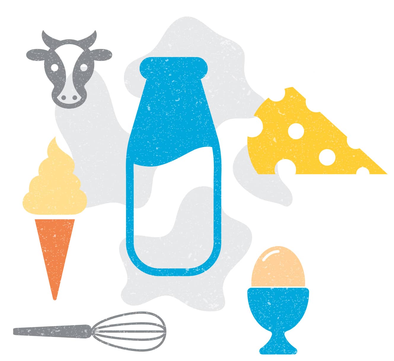 Dairy industry iconography